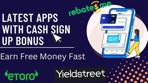 sign up bonus|27 Apps That Give You a Sign Up Bonus .